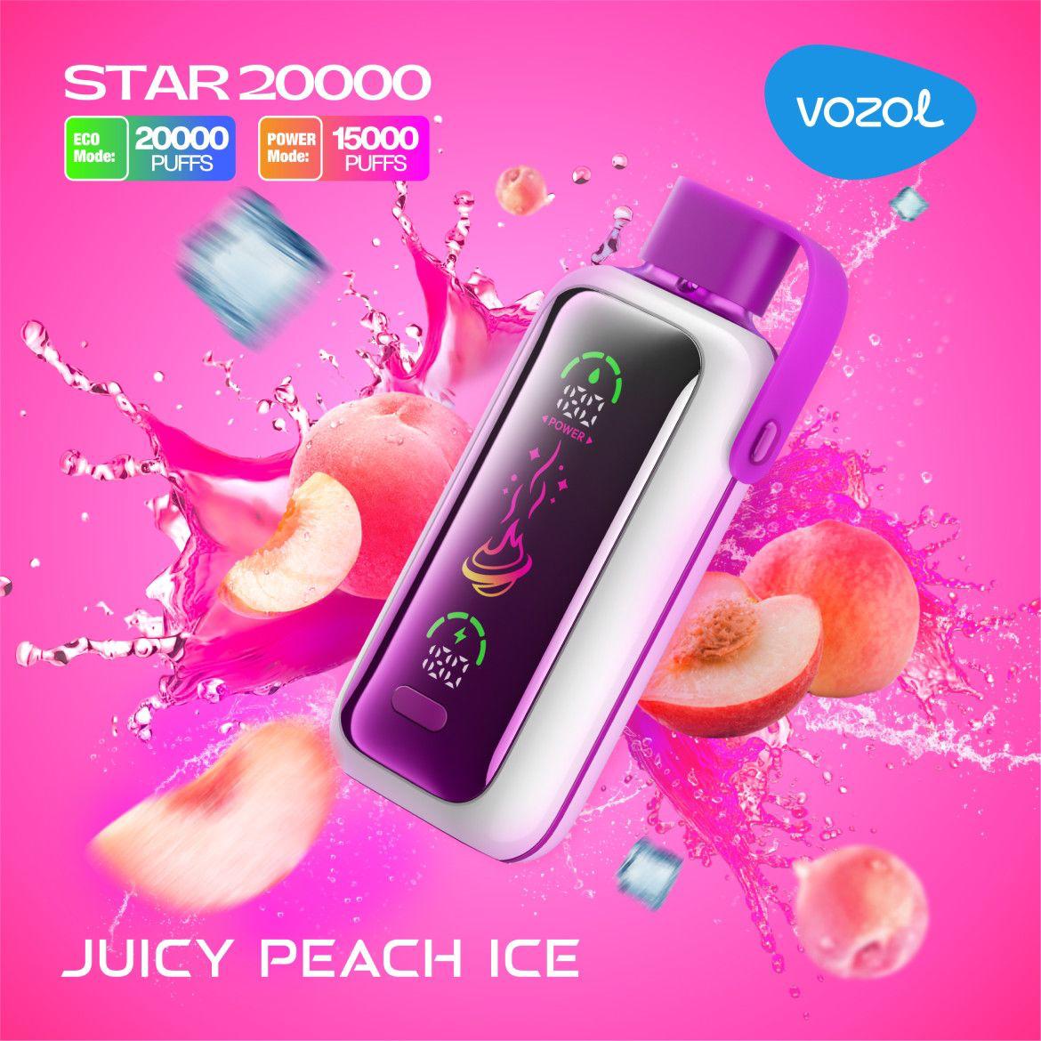Vozol Juicy Peach Ice